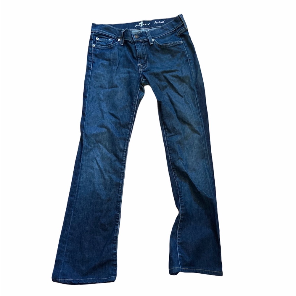 7 For All Mankind 28/30 bootcut jeans. - Picture 3 of 5